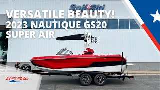 BIG SAVINGS! 2023 Nautique GS20 Super Air | MarineMax Sail & Ski Austin