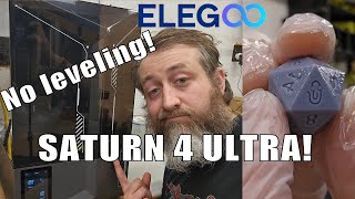 The Elegoo Saturn 4 Ultra Resin 3D Printer! | Nerd Immersion