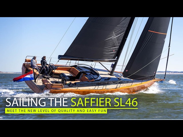 Sparkling orange! Sailing the Saffier SL46 – a premium new level of quality and ease