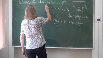 Lecture 9 | On the statistics of random operators in the localized phase | Frédéric Klopp