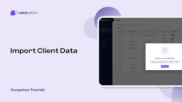 Carepatron: Import Client Data