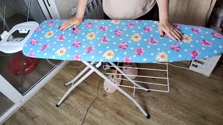 ⭐️Don't buy a cover for your ironing board - you can make it at home in 10 minutes.