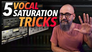My Top 5 VOCAL SATURATION TRICKS for a PRO Vocal Sound