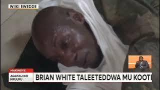 Brian White taleeteddwa ku kkooti kiaatwe w’omuwala eyafiira ewuwe ne yeesala akajegere.