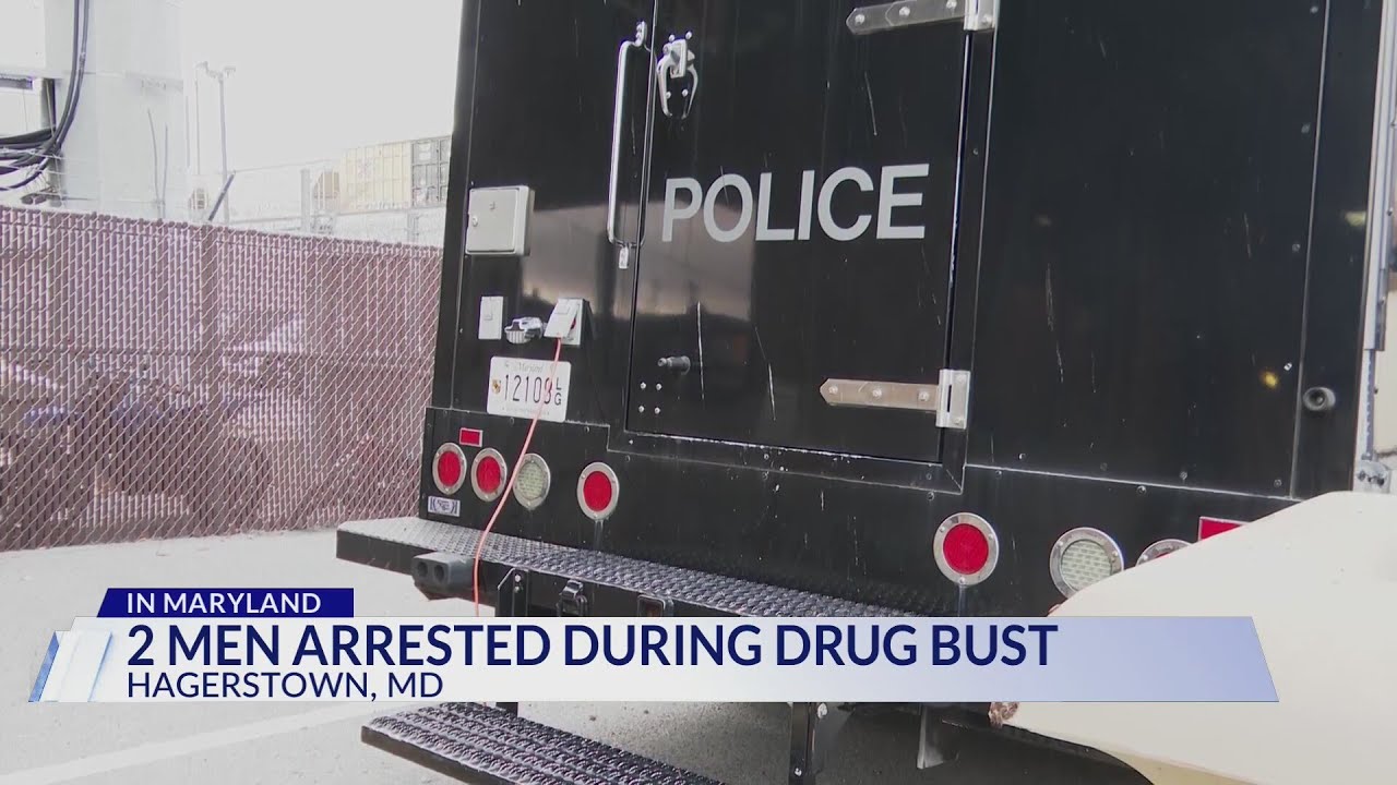 2 men arrested during drug bust in Hagerstown