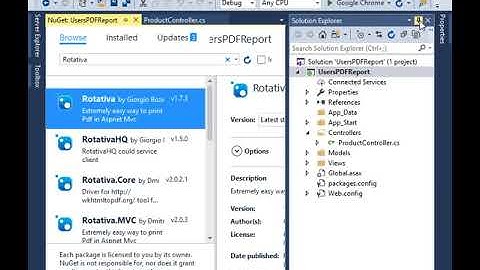 Printing PDF in ASP NET MVC using Rotativa
