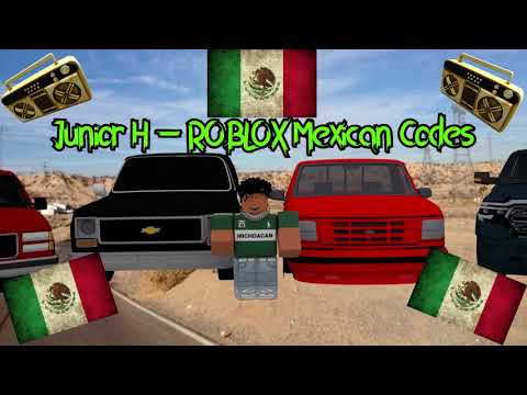 Junior H Roblox Mexican Audio Ids Codes Youtube - eltes roblox id codes part 1 youtube