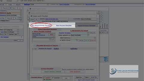 Audit Overview for QMS Software in The Lean Machine