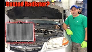 How to change/Replace a radiator on 2003 Acura MDX?