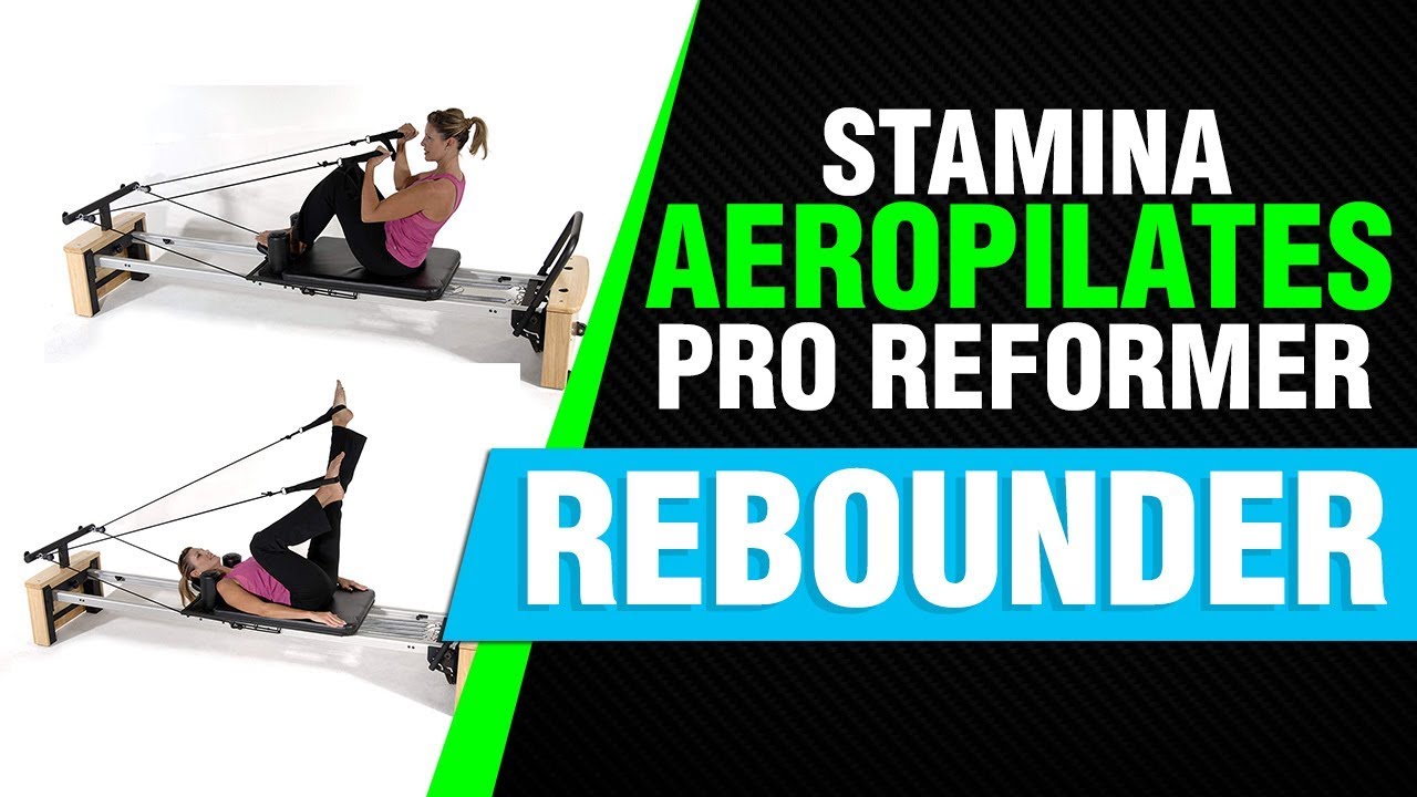 Stamina AeroPilates Pro Reformer with Free-Form Cardio Rebounder