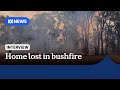 Man mourns loss of his home in Victoria bushfires | ABC NEWS