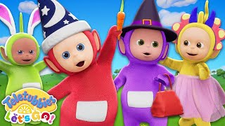 Tiddlytubbies| MEGA DRESS-UP BOX Teletubbies Dress Up And Put On A Show! | Teletubbies Let's Go NEW