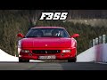 Ferrari F355 Berlinetta | beautiful V8 sound @ Spa 2019