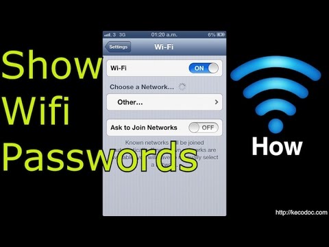 Wifi password no root android