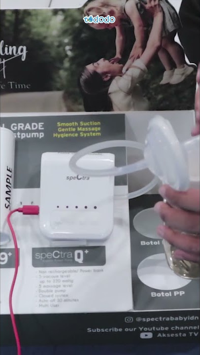 Spectra Q  Electric Breastpump, Pompa ASI sultan yg super Recommended buat bunda😍😍 #shorts