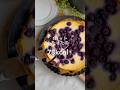【混ぜるだけ!】1カットたったの78kcal✨ブルーベリーチーズケーキ