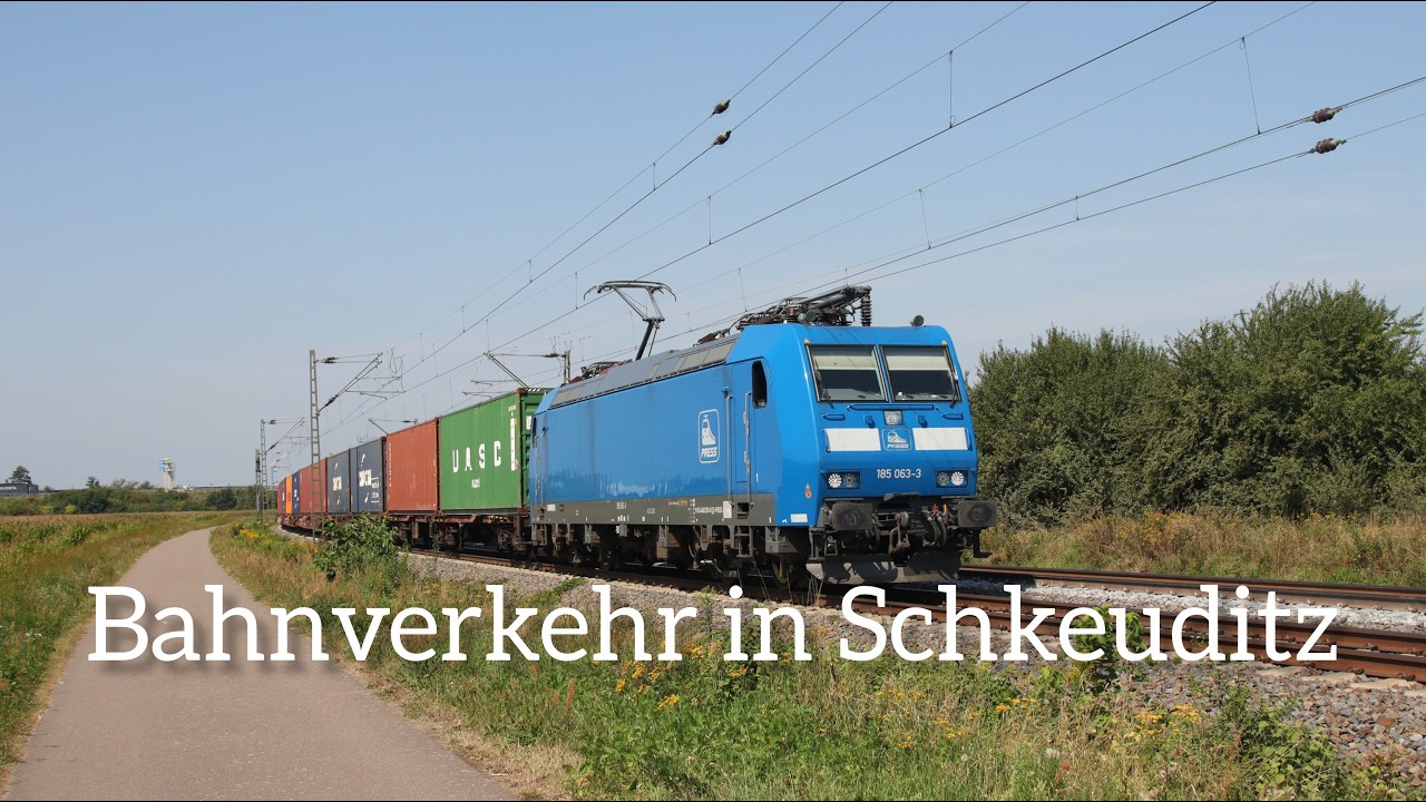 Bahnverkehr in Schkeuditz