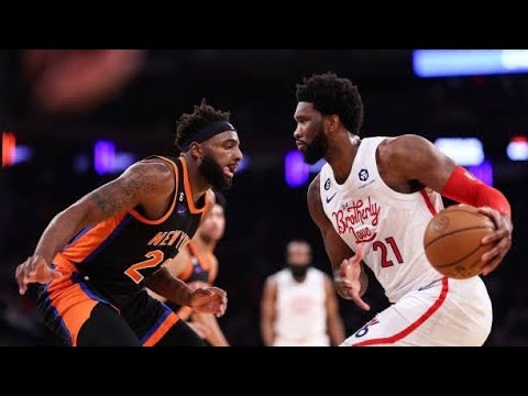 Philadelphia 76ers vs New York Knicks Full Game Highlights | Dec 25 | 2023 NBA Christmas