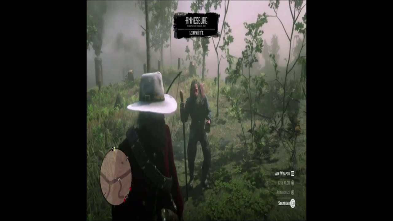 Red Dead Redemption 2/Blind fortune teller talks about Dutch an Micah