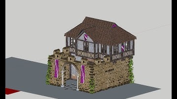 Age of Empires Architecture Modelling Tutorial - Frank Barracks - Part 6
