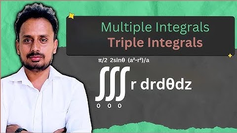 Triple Integral of r | Multiple Integral with Trig Limits | Final Answer in Terms of a | Part 12