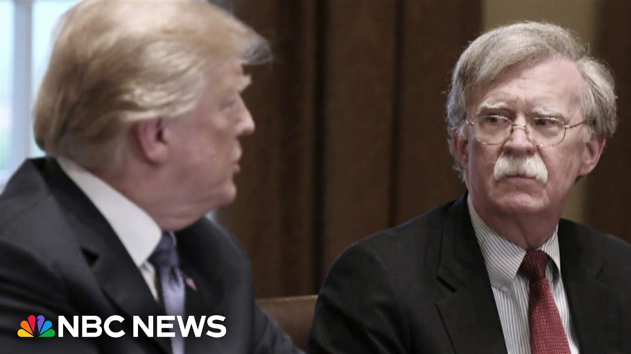 Former national security adviser John Bolton indicted Former national security adviser John Bolton indicted