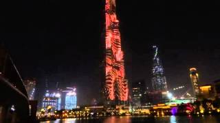 Burj Khalifa Lightshow (Dubai)