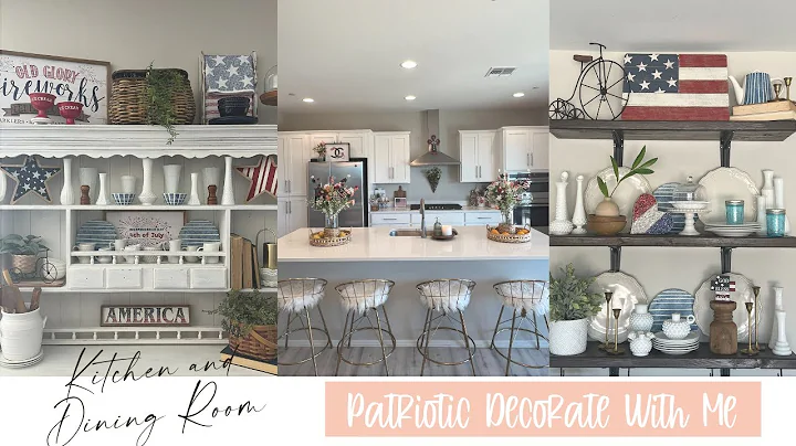 KITCHEN AND DINING ROOM DECORATE WITH ME | HUTCH D...