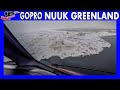 Landing & Takeoff at Nuuk Greenland | Flight Deck GoPro View