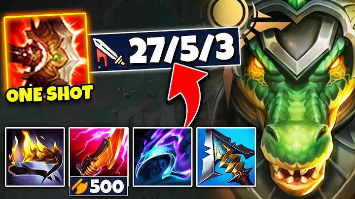 The Absolute Best Renekton Game You Will Ever Witness (500 AD LETHALITY BUILD)