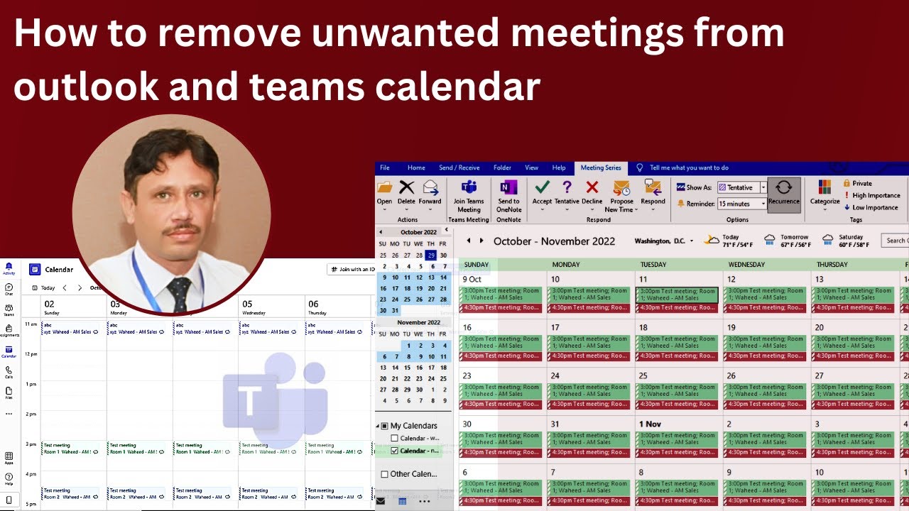 How to remove meetings from Outlook calendar How to delete meetings