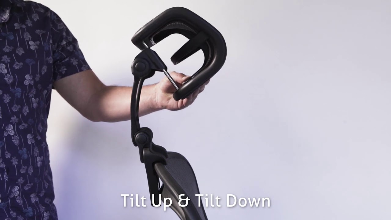 Headrest For Herman Miller Aeron Chair [THE ORIGINAL] - POSITIONING GUIDE