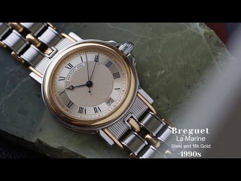 Breguet La Marine Ref. 3400SA Steel & 18k Yellow Gold Automatic 1990s