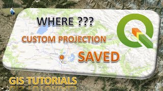 Where custom projection stored in QGIS