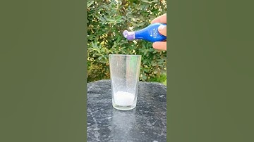 Baking soda + Ujala & vinegar||science experiment do at home😱 ||#shorts #experiment