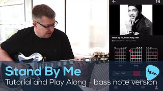 Video thumbnail of "STAND BY ME (Ben E King) Tutorial & Play Along using the SPARK 40 amp. BASS note version - WITH TABS"