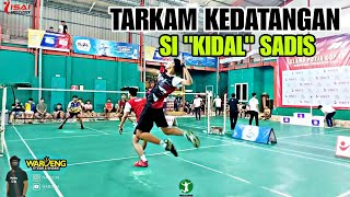 KIDAL SADIS ! Meli Turunkan Pemain Muda ke Tarung Bebas Badminton TARKAM Jakarta. Nice Angle Camera