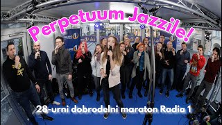 Svetovni glasbeni fenomen v studiu na Mestnem trgu: Perpetuum Jazzile!