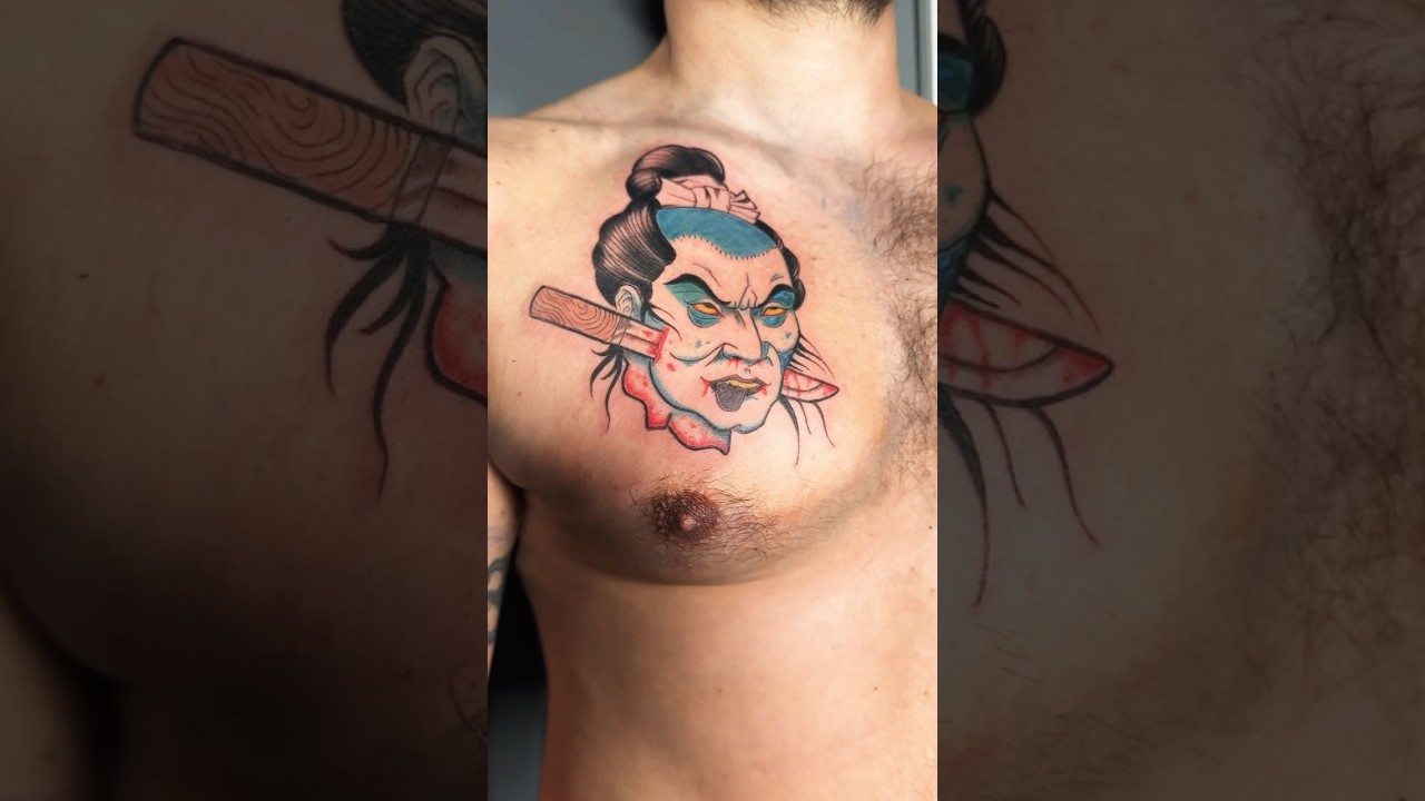 Namakubi tattoo!!! 