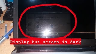 How To Fix Dark Screen Laptop / No Backlight