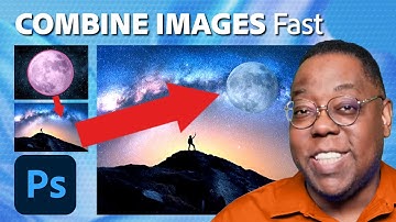 Smooth Edges, Combine Images, Add Text in Photoshop | Tutorial for Beginners | Adobe Photoshop