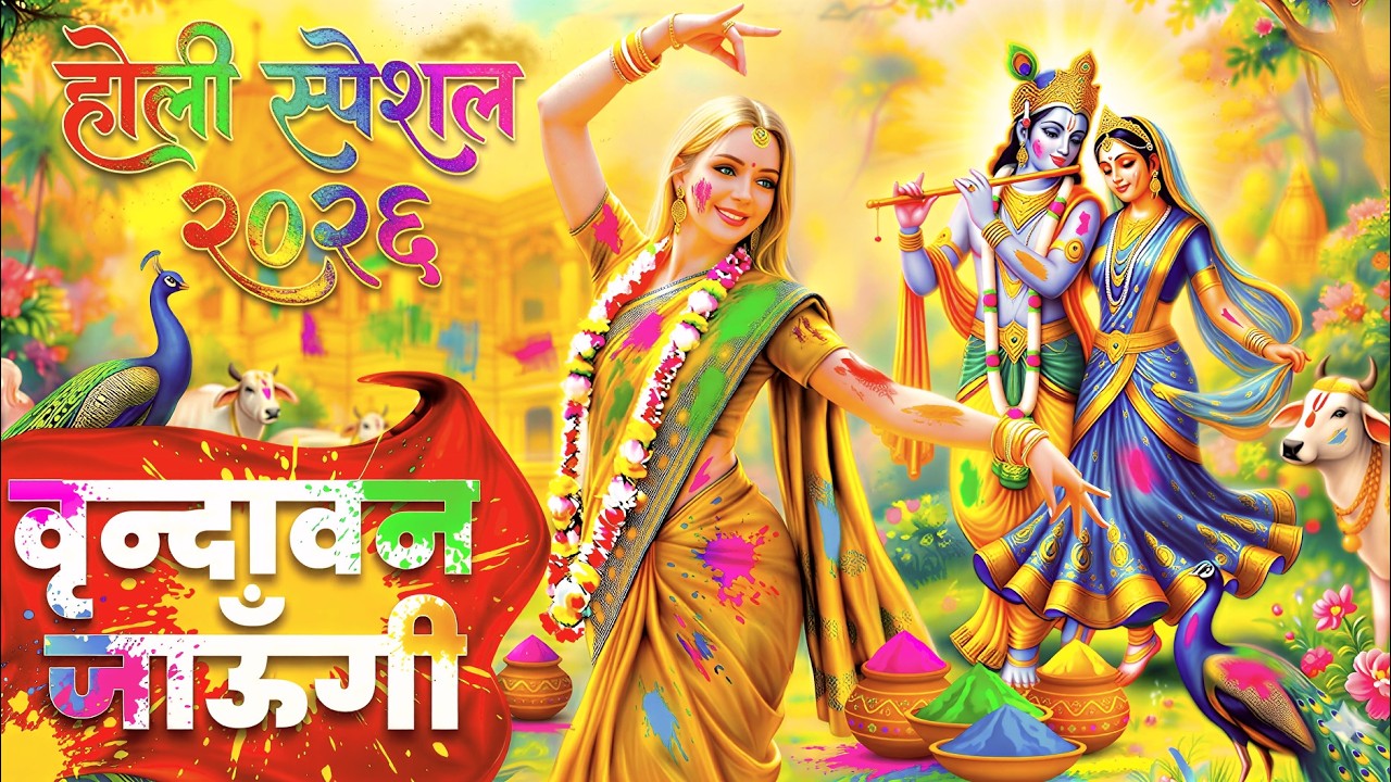 होली स्पेशल 2026 | Vrindavan Jaungi | वृन्दावन जाउंगी | मेरे उठे विरह मे पीर | Holi Song | #holi2026