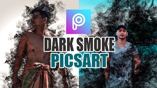Apply Dark Smoke in your Photos using PicsArt  | Macky Travel screenshot 3