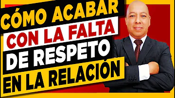 ¿Cómo lidiar con la falta de respeto?