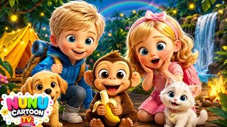 Emma's Magical Forest Camping Adventure! | Fun Kids Cartoon | Nunu Cartoon TV - Nursery