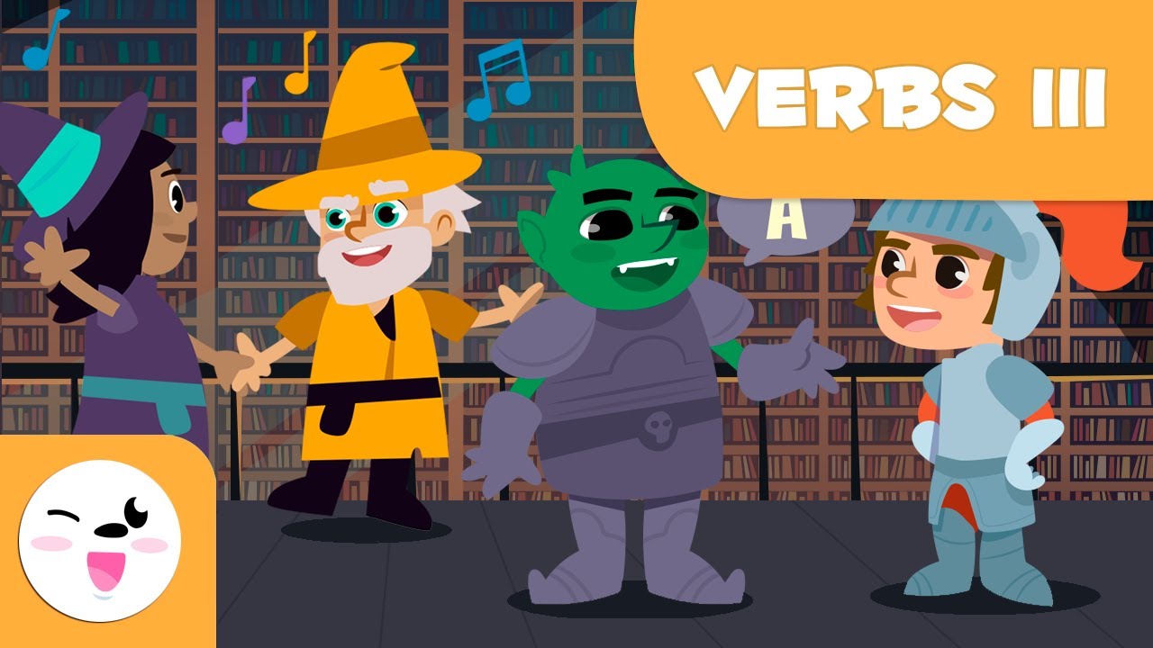 ⁣Verbs for Kids - Cook, Study, Dance, Look... - Episode 3