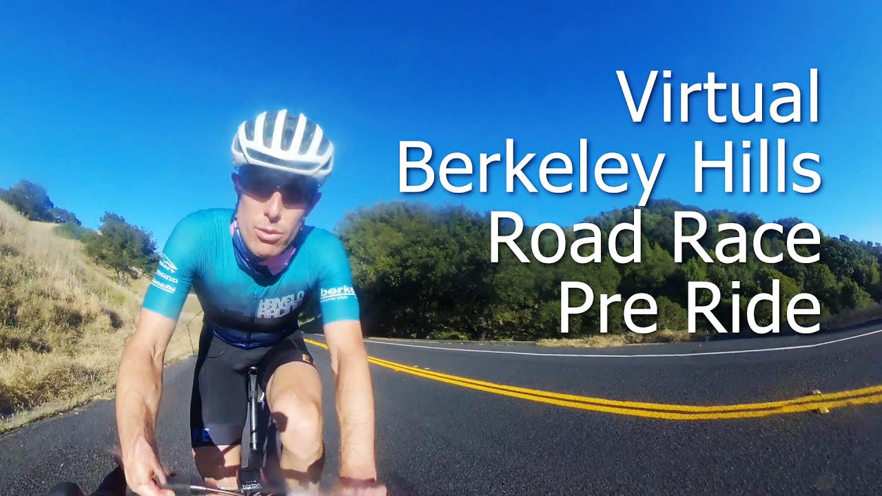 Virtual Berkeley Hills Road Race Fundraiser; Strava Challenge Pre-Ride and Overview