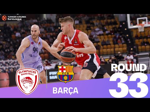 Olympiacos finishes on a high note! | Round 33, Highlights | Turkish Airlines EuroLeague