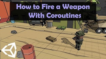 How to Fire a Weapon using Coroutines in Unity