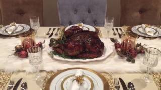 Roasted Rosemary Turkey with Balsamic Fig Glaze with Recipe